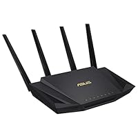 Asus - ASUS RT-AX58U Routeur WiFi 6 AX3000 Double Bande Gigabit (Ofdma, MU-MIMO, 1024Qam, Client et...