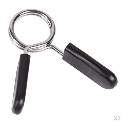 2pcs 30mm Barbel Spring Clip Dumbbell Bar Collar Clamp Weight Bar Lock |Sporting Goods | Fitness Running & Yoga | Strength Training | Barbells & Attachments-image-32