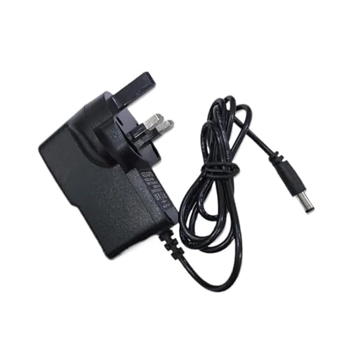 Adaptador de corriente AC 110-240V a DC 5-12V 0.5A UK miniatura 1