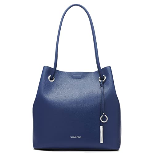 Image of Calvin Klein Gabrianna Bubble Lamb North /South Key Item Tote