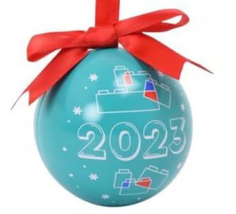 LEGO VIP Weihnachtskugel Christbaumkugel (Weihnachten) für die...