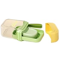 Reiszeepdoos, draagbare zeepdoos, dubbellaags dienblad met ophangband en lekbak voor buiten, badkamer, douche, school, sportschool, camping, wandelen