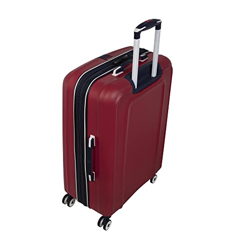 It Luggage Jupiter 32" Hardside Checked 8 Wheel Expandable Spinner, Red #TOP5