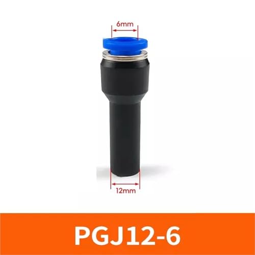 Conector reductor de manguera recta para acoplamientos neumáticos rápidos 3