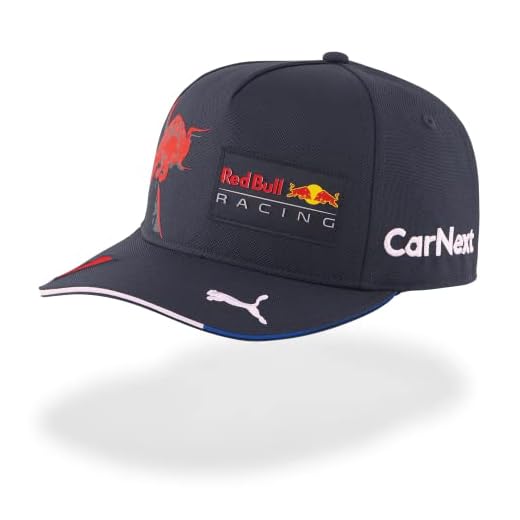 Red Bull Racing - Official Formula 1 Merchandise - Max Verstappen 2022 Team Cap - Unisex - Navy - One Size