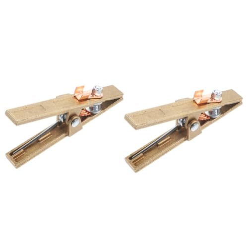 Pince de terre de soudage cuivre robuste pour soudure stable et fixations de masse