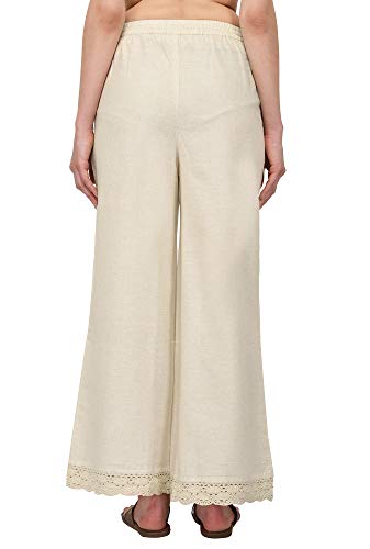 Image of Pistaa's Women's Regular Fit High Rise Palazzo