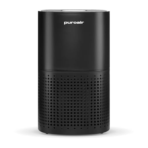 Powerful PuroAir Air Purifier for Homes - Covers 1,115 Sq Ft - Cleans Air Automatically 24/7 - Best Air Purifier for Allergies - Filters Up To 99% of Smoke, Pollen & Common Pollutants - Based in USA
