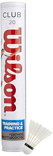 Wilson WRT60250077 Volants de Badminton, Club ...