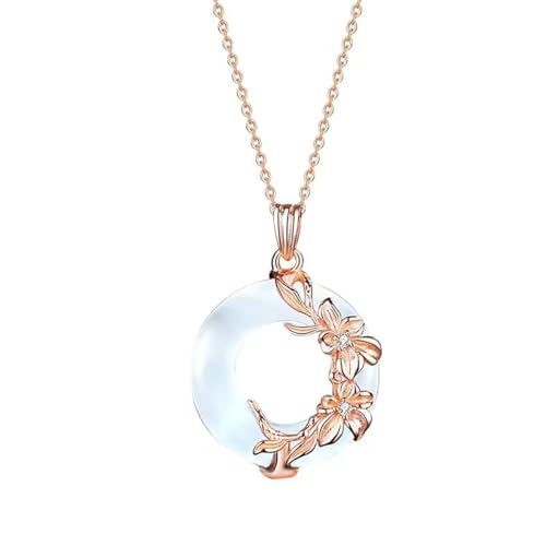 2Pcs Couple Matching Necklace for Men Women Vintage Angel and Demon Couple Necklace Sun Moon Star Pendant Necklace Dragon Phoenix Necklace Black White Round Glass Necklace Birthday Valentine's Day Jewelry4