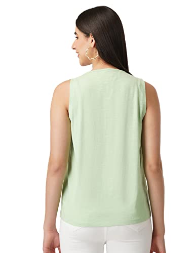 Image of FYLTR Women's 100% Cotton Sleeveless | V-Neck Regular Fit Top | Western Tops for Women
