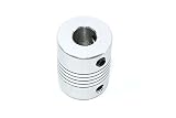 5 bis 8 mm Aluminium-Schaft Koppler Kupplung CNC-Maschine führen