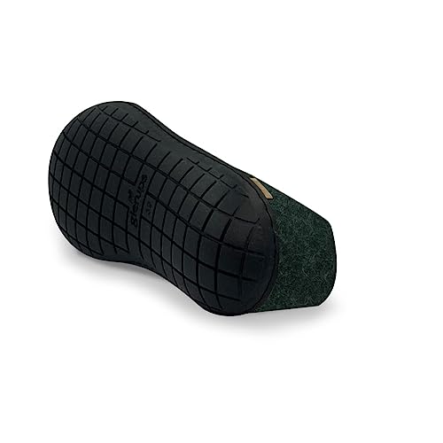 Glerups Wool Shoe Rubber Outsole Charcoal/Black Rubber Eu 36 (Us Women's 6) Medium #TOP4