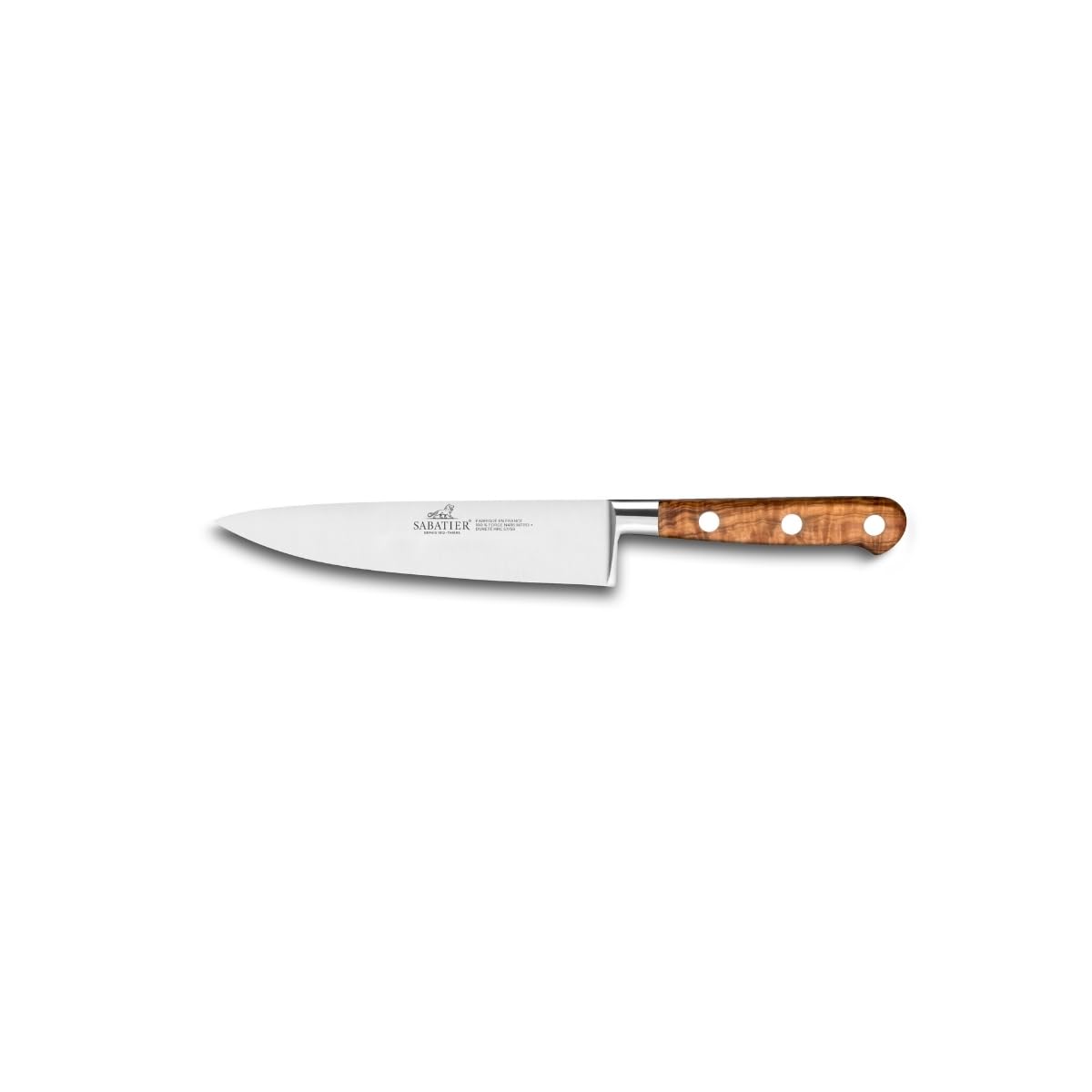 Lion Sabatier 831585 Provençao Couteau de Cuisine 15 cm, Argent