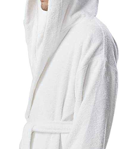 Arus UAX0000203MM-CA Mens Hooded Classic Turkish Cotton Bath Robe thumb #6