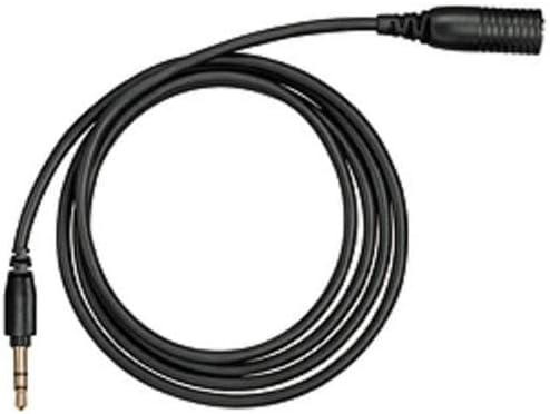 Shure EAC3BK 3-Feet Extension Cable for SE110, SE210, SE310, SE420, SE530/530PTH and E500PTH Earphones, Black