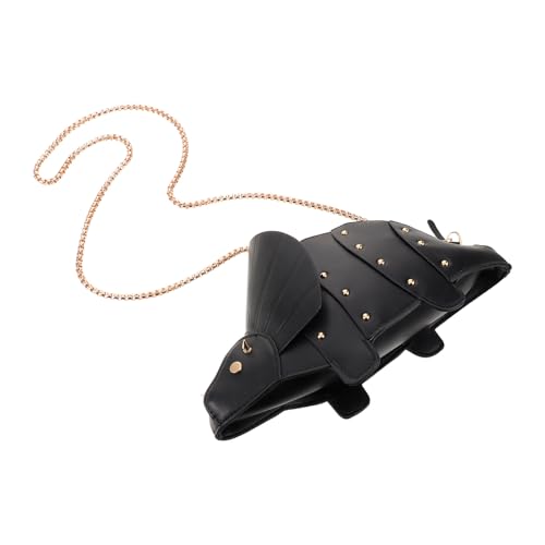 Sac dinosaure 3D en cuir noir idéal pour vos sorties quotidiennes urbaines