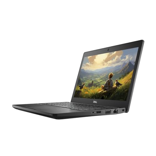 Image of (Refurbished) Dell Latitude 5280 7th Gen Intel Core i5 Thin & Light HD Laptop (8 GB DDR4 RAM /256 GB SSD /12.5 inch (31.8 cm) HD /Windows 11 /MS Office /WiFi /BT /Intel UHD Graphics)