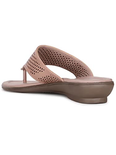 Image of Bata Women Wedge Heel Thongs