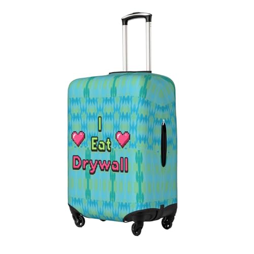 I Eat Drywall Suitcase Cover,Luggage Protector Suitcase Covers For Luggage,Luggage Covers for Suitcase (Small)2