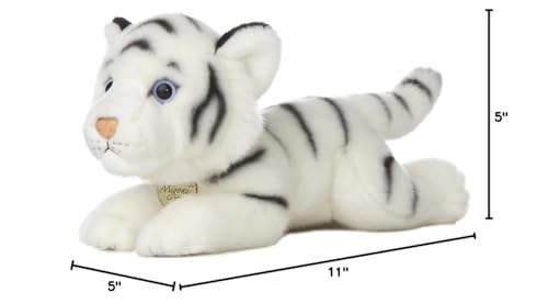 Aurora(r) Realistic Miyoni(r) White Tiger Stuffed Animal - Lifelike Detail - Cherished Companionship - 11 Inches - Image 2