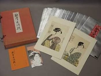 悠々洞出版 歌麿名作撰 22作品　読売新聞社 写楽・歌麿 22作品  浮世絵 悠々洞出版 歌麿名作撰 22作品 読売新聞社 写楽・歌麿 22作品 浮世絵