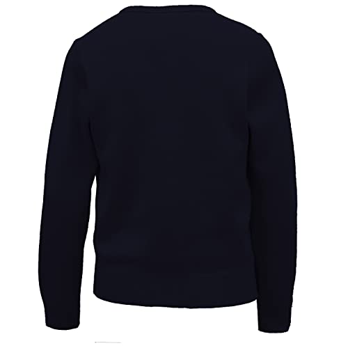 Image of Girls Long Sleeve Button Front Cotton Soft Knit Cardigan Sweater