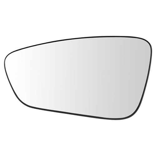 TRQ Driver Side Mirror Glass Snap On Clear Compatible with 2015-2017 Chrysler 200 CH1324188