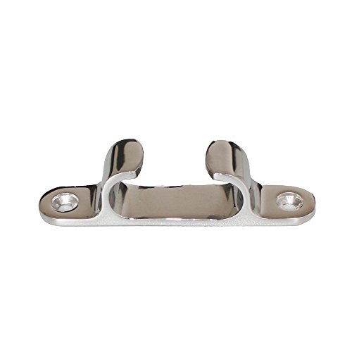X-Haibei Marine Straight Bow Chock Cleat Line Chock Stainless Steel For Boat 4 Inch Length #TOP24