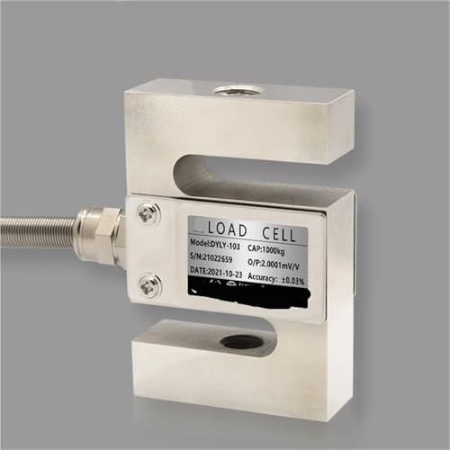 Evite errores de tension con el sensor de celda carga tipo S para medicion 500KG 3