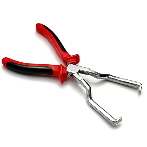 VOBOR Pince de Tuyau de Carburant, Pince a Collier Durite pour Raccords Rapides, Filtre à Carburant Pinces de Retrait de Boucle de Tuyau