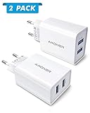 usb steckdosen ladegerät rossmann *Lieferumfang: 2 Pack 2-Port 24w Wandladegerät.
