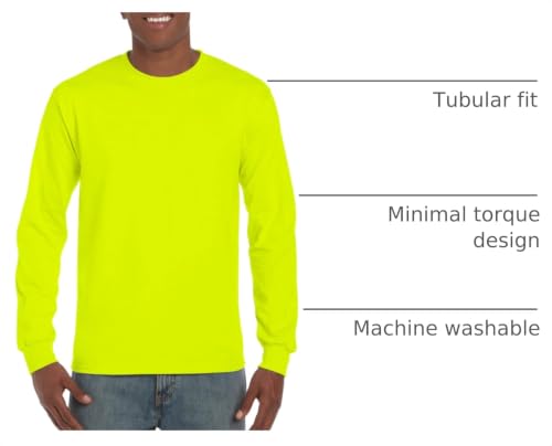 Image of Gildan Men's Ultra Cotton Long Sleeve T-shirt, Style G2400