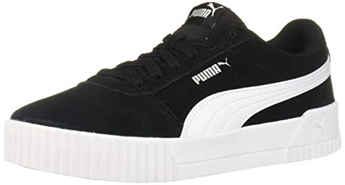 Image of Puma Carina 2.0 Synthetic Leather Lace Up Women's Sneakers