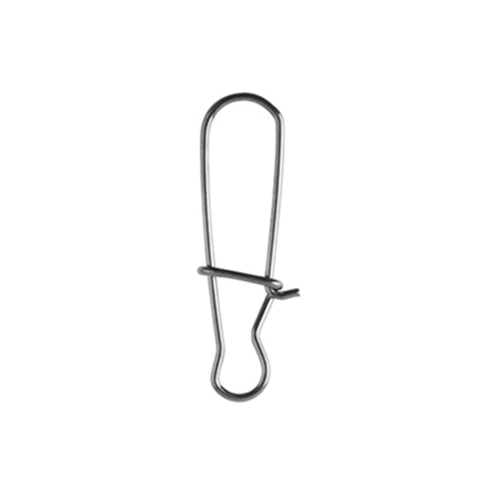100Pcs Lock Sea Fishing Clip, Lure Clips Sea Fishing, Quick Chang Fishing Snap Clips for Lure Swivels & Line Connectors, 1#