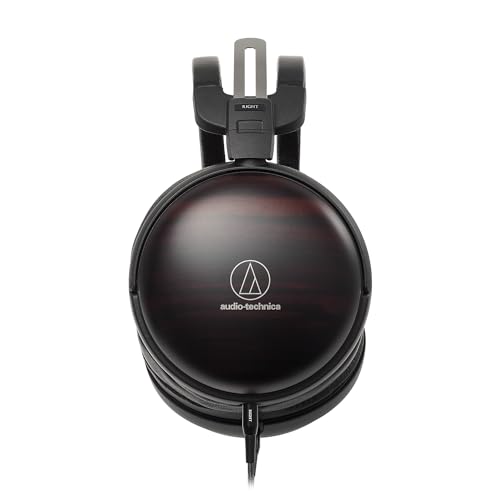Image of Audio-Technica ATH-AWKT Over-Ear Headphones with Kokutan (Striped Ebony)