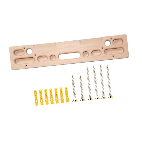 rockible Climbing Hangboard Finger Training Board Forearm Exerciser Rock Climbing Fingerboard Finger Strengthener for Indoor Outdoor