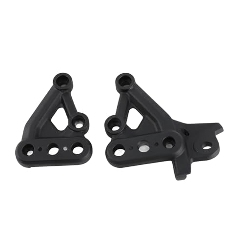 Supports de repose-pieds Talaria robustes en aluminium aéronautique noir