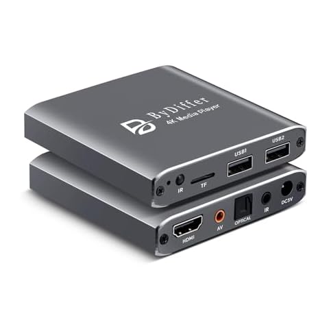 ByDiffer 4K Ultra HD Media Player Cover