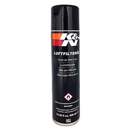 K&N 99-0518EU, Aceite de Filtro de Aire, 408 ml Coche y Moto