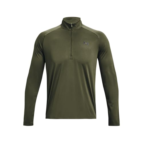 Under Armour Herren UA Tech 2.0 1/2 Zip, leichtes Langarmshirt, schweißableitendes und schnell trocknendes Funktionsshirt