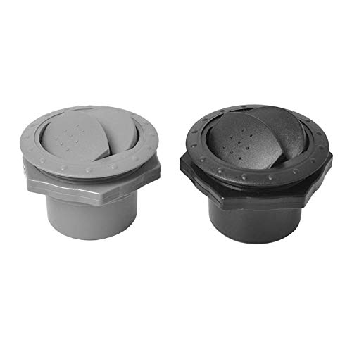 Grilles d'air, Riloer Universal 60mm 2.35" Ronde A/C Sortie D'air Vent à RV Bus Bateau Yacht Auto Sortie D'air