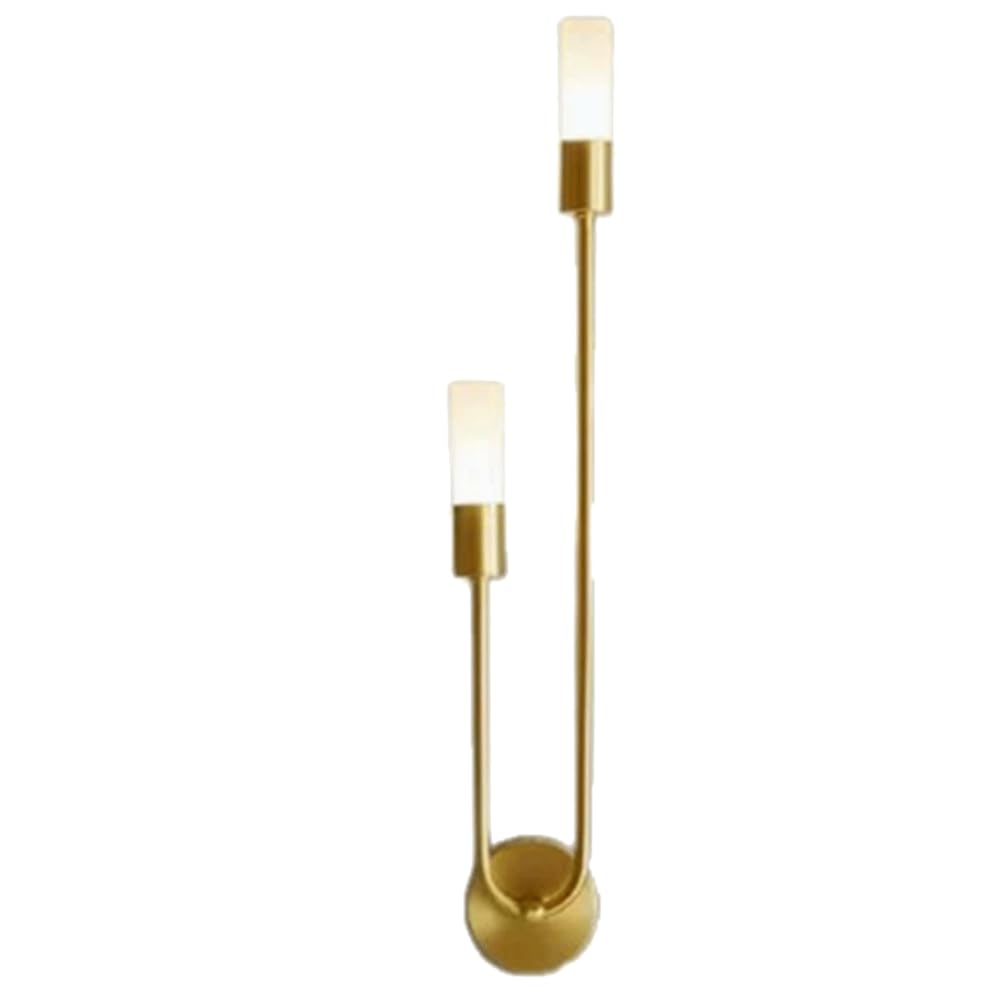 SHUANGZ Linear Atmosphere Wall Sconces,Modern Alabaster Wall Light Natural Stone Bathroom Vanity Light Fixtures with LED Light Brass Base Hardwired Stone Lamp,for Bedroom, Living Room,Hallway,Stairs