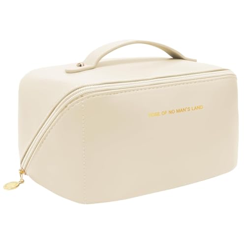 Neceser para Viaje Hombres y Mujer, Bolsas de Almacenamiento de Mango de Cepillo de Cosméticos, Maquillaje Bolsa de Maquillaje portátil Impermeable Bolsa, Bolsa Cosméticos Niñas de Esenciales Viajar