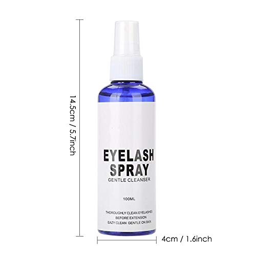 Detergente estensione ciglia, Schiuma detergente