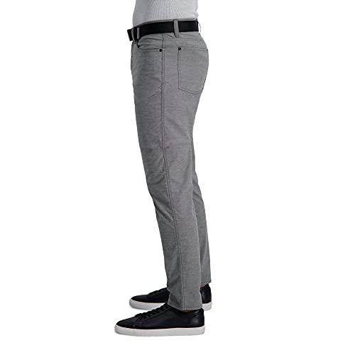 Haggar Men's The Active Series Big and Tall Straight Fit Stretch Pants3
