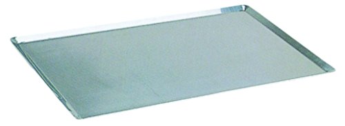 Plaque inox bord pincé Mallard Ferrière pour réussir vos macarons et viennoiseries