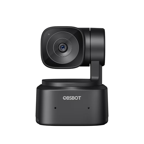 Image of OBSBOT Tiny SE AI-Powered PTZ Webcam, FHD 1080p@100FPS | 1 /2.8″ Sensor, AI Auto Tracking, Gesture Control, 4X Zoom, Staggered HDR, Noise-Cancelling Mic | Webcam for Streaming & Video Calls