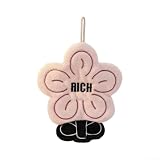 Chenille-Mikrofaser-Handtücher, Blumenform, hängendes Design für Küche und Badezimmer, niedlich, dekorativ und sehr saugfähig, schnell trocknend, weich, maschinenwaschbar