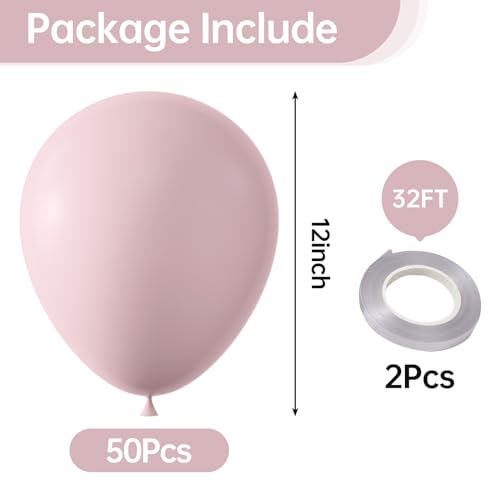 Image of 12 Inch Pastel Orange Balloons, 50 Pcs Latex Helium Macaron Balloons for Kid's Birthday Party, Baby Shower, Wedding, Graduate Party Decorations